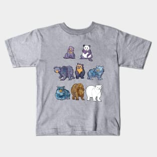 Bears Of the World Kids T-Shirt